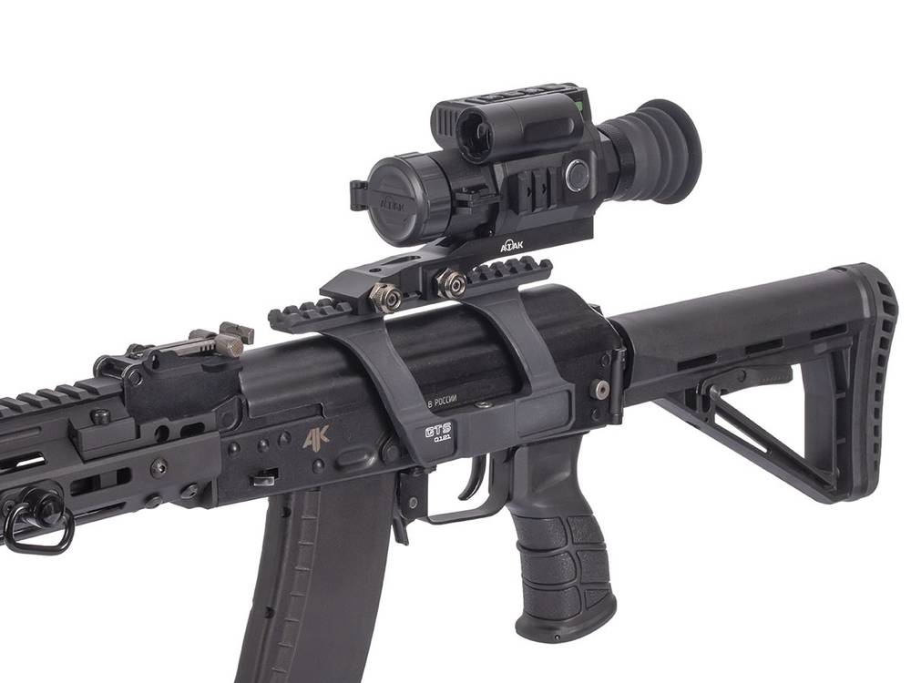 Прицел тепловизионный ATAK ET23-45LRF x4.7/9.4/18.8/37.6, 384x288, лазерный дальномер, ø45мм, обнаруж.1700м, IP67, DISC - фото 2