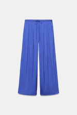 БРЮКИ ПАЛАЦЦО В ГОРОШЕК — ZARA