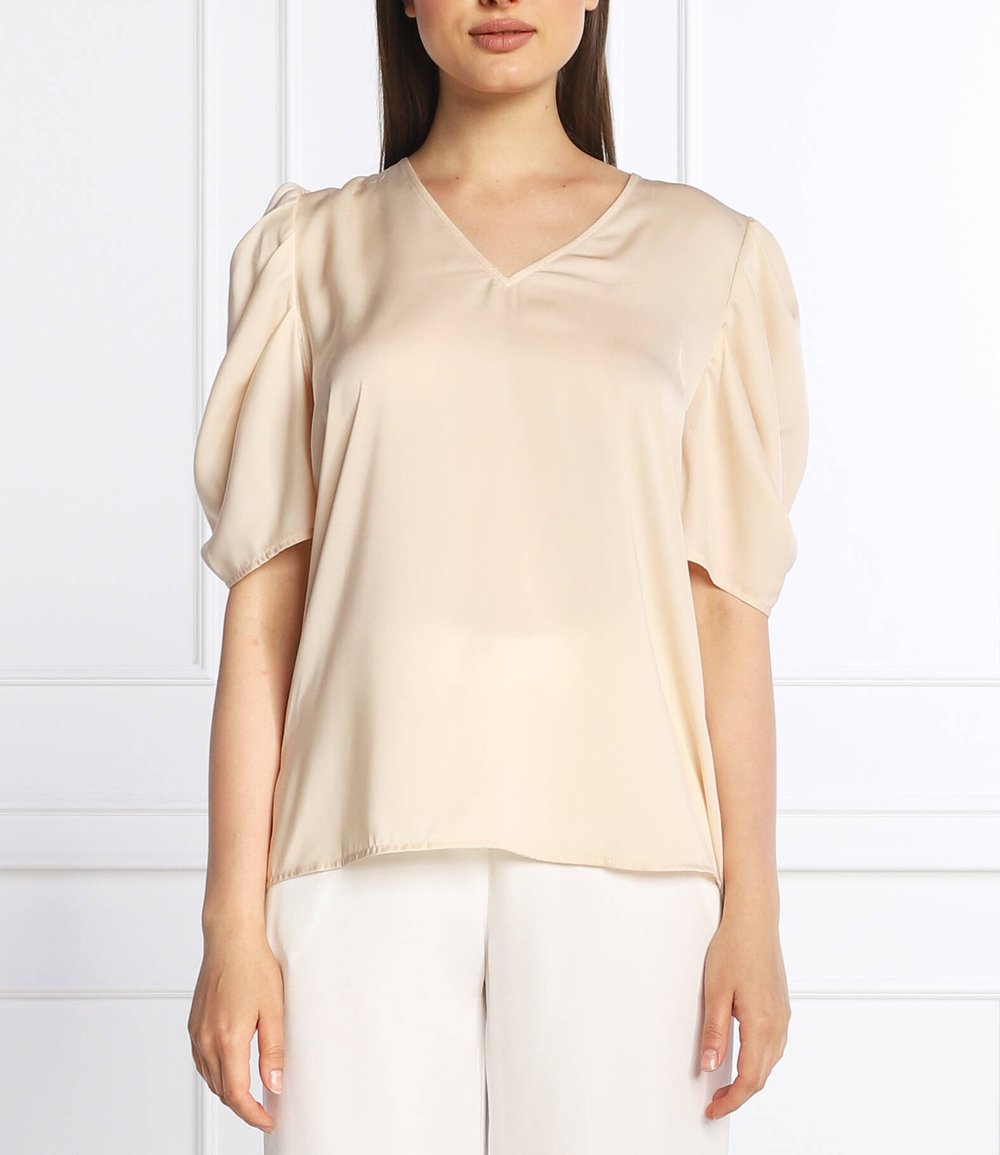 блузка DKNY - кремовый(P21A7I89)