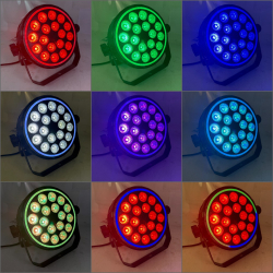Прожектор Led par 18*8W (RGBW, pixel+strip), Big Topper