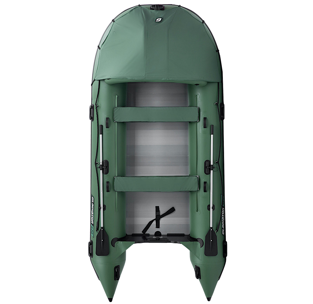 Лодка ПВХ Gladiator Active C420AL с алюминиевым полом -