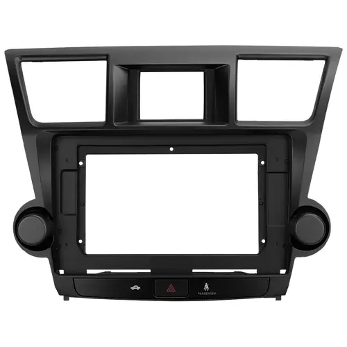 Комплект рамки с разъёмами 10" Toyota Highlander U40 2010-2013(крутилки активные)