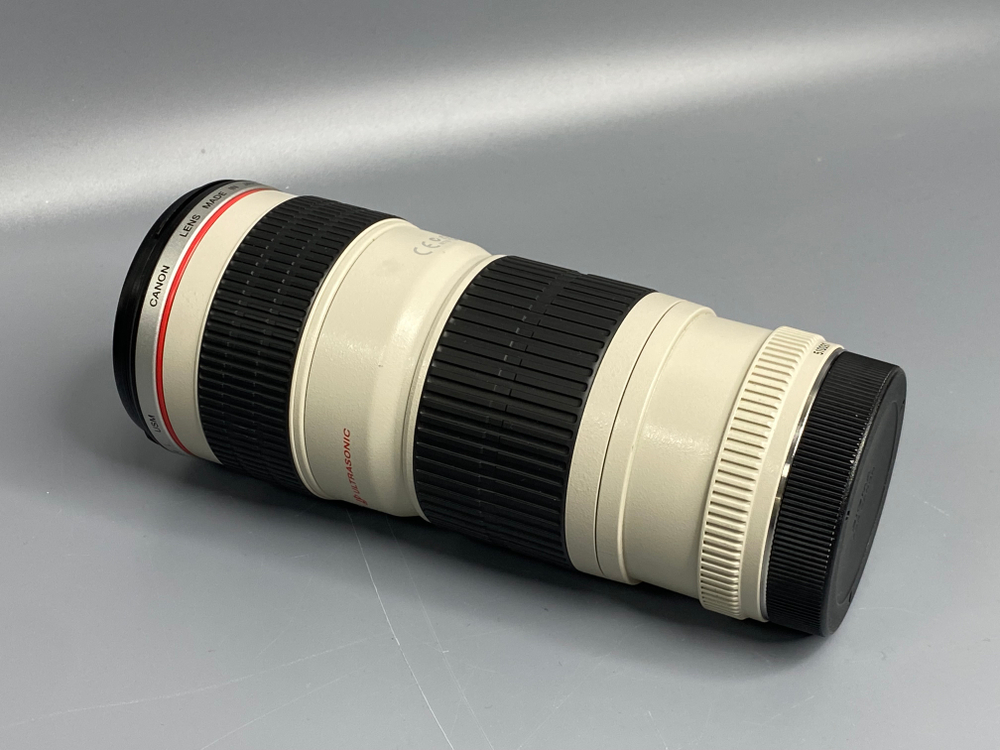 Canon EF 70-200mm 4L USM Царапины на линзе