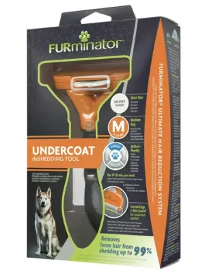 Фурминатор FURminator M для средних собак с короткой шерстью