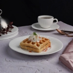 Тарелка мелкая d=22,5см, h=2.7 см, фарфор, серия "White Moon", P.L. - Proff Cuisine