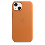 Кожаный чехол с поддержкой MagSafe Apple Leather Case для iPhone 13 mini