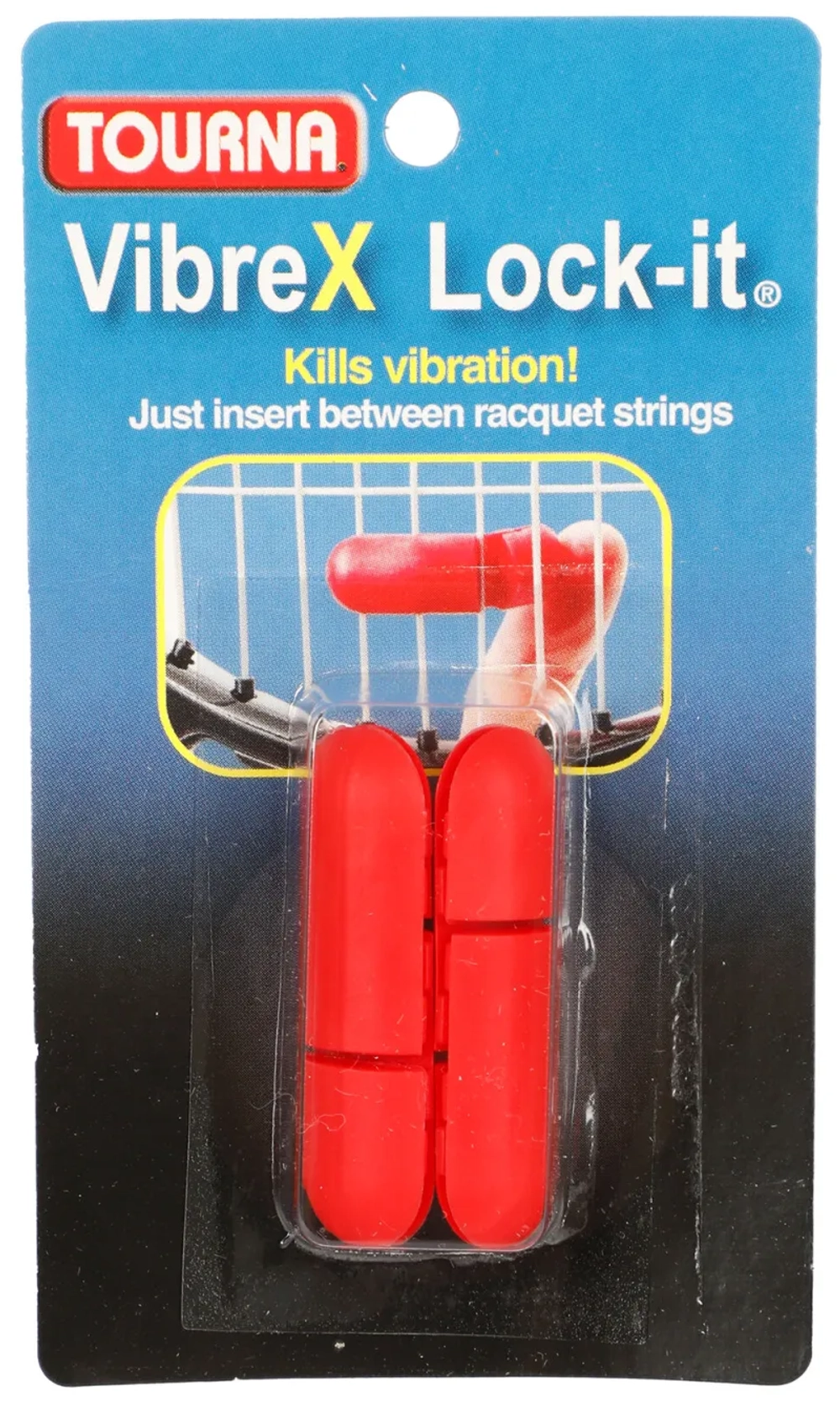 Теннисный виброгаситель Tourna Vibrex Lock-it 2P