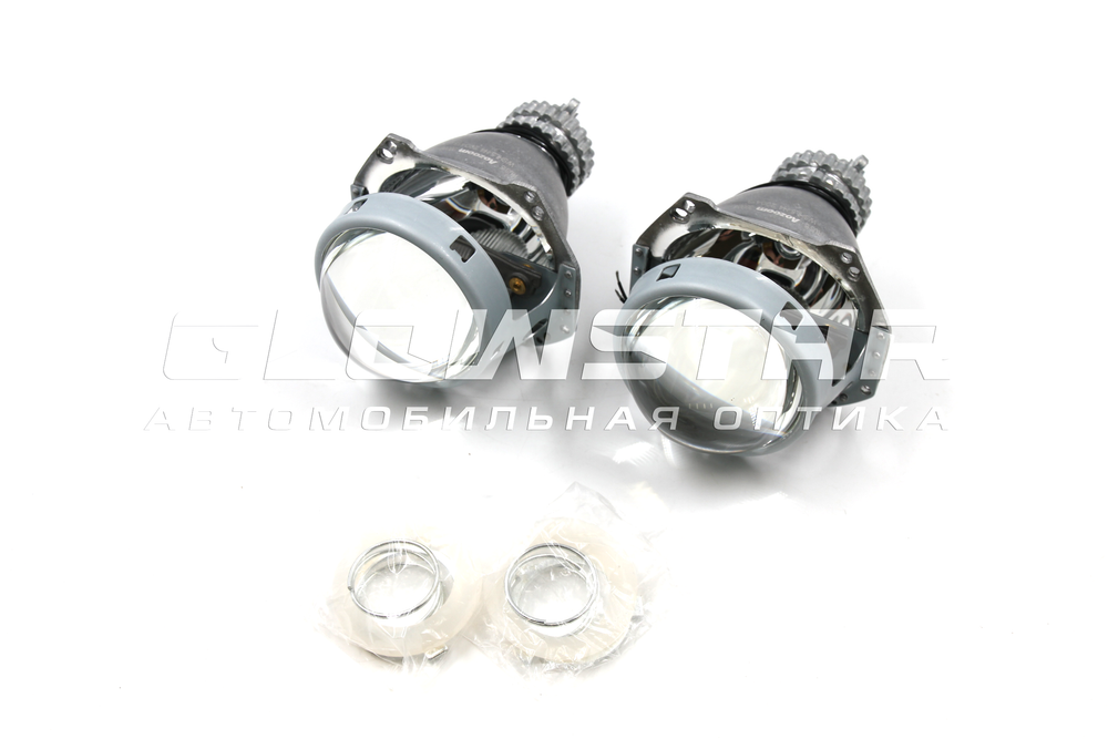 Aozoom SR-711 биксеноновые линзы для цоколя фары H4 под лампу D2, 3.0 дюйма (комплект, 2шт)