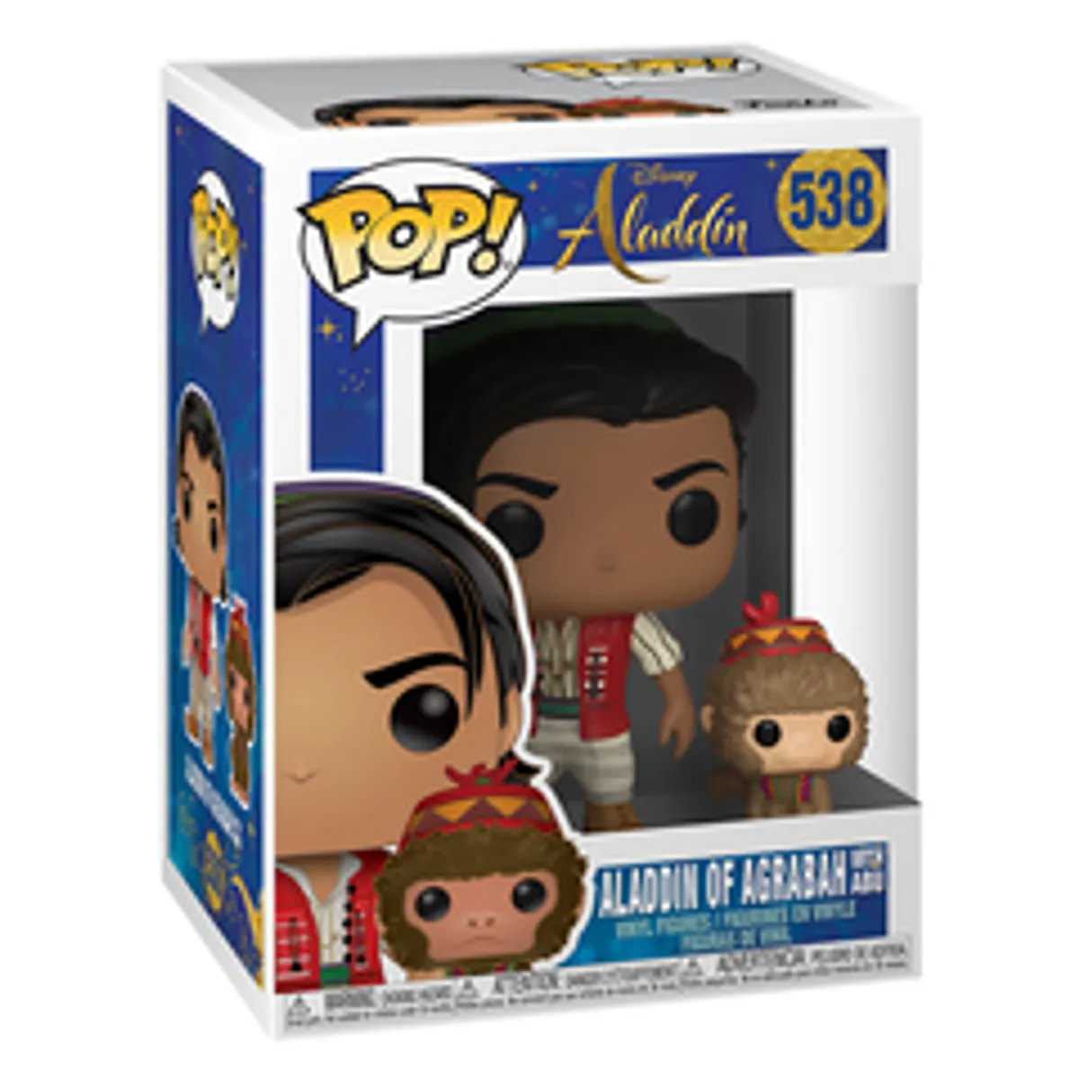 Funko POP! Disney. Aladdin: Aladdin Of Agrabah With Abu (538)