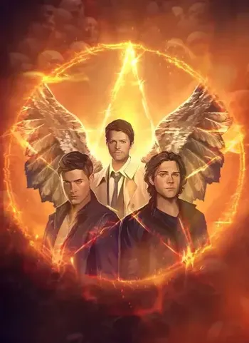 Открытка «Supernatural»