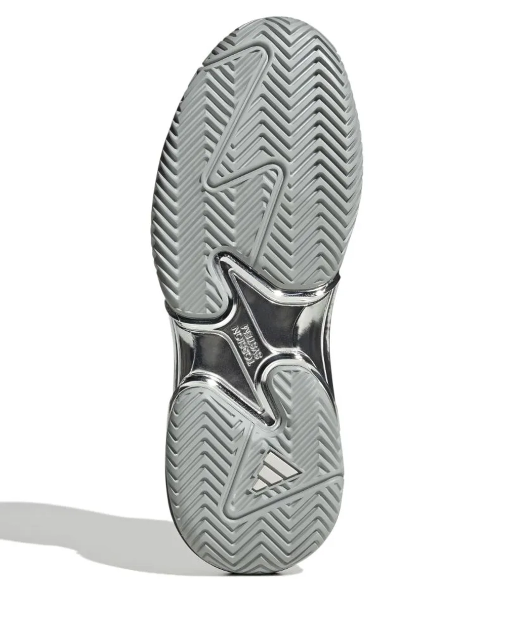 Теннисные кроссовки Adidas Barricade 13 M Silver Edition - silver metallic/silver metallic/dash grey
