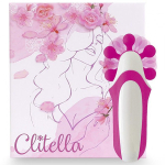 Розовый оросимулятор со сменными насадками для вращения Feelz Toys Clitella