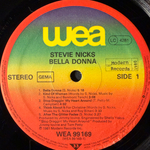 Stevie Nicks - Bella Donna (Германия 1981г.)