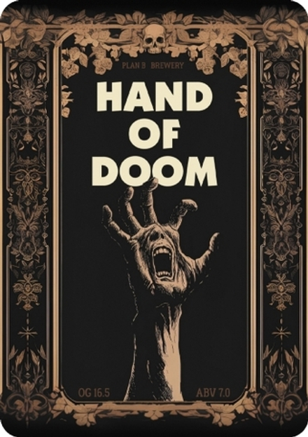Пиво План Б Хенд Оф Дум / Plan B Hand Of Doom 20л - кег