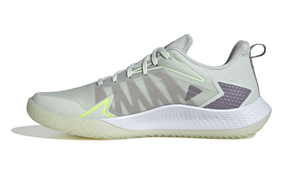 Женские Кроссовки теннисные Adidas Defiant Speed W - crystal jade/aurora met/lucid lemon