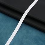 Лента атласная 2-сторонняя 12.0 мм / 22.86±1 метров, C1001 белый, 6102-0002, Globus