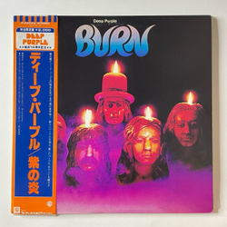 Винтажная виниловая пластинка LP Deep Purple Burn (Japan 1979) (Obi) Mistreated