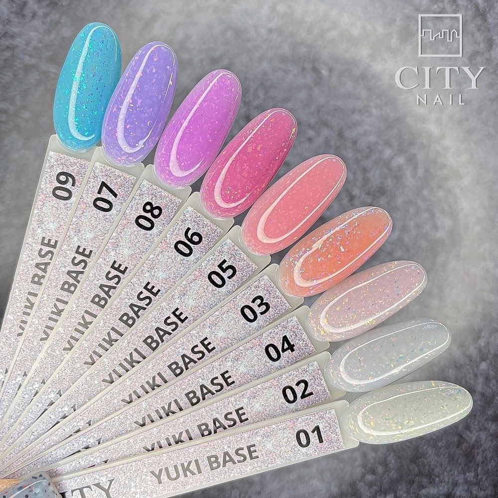 CITY-NAIL YUKI BASE 10 мл №1