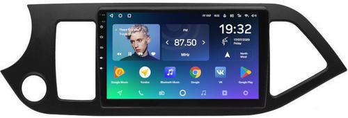 Магнитола для KIA Picanto 2011-2016 - Teyes CC2 PLUS монитор 9" QLED, Android 10, Быстрая, SIM-слот