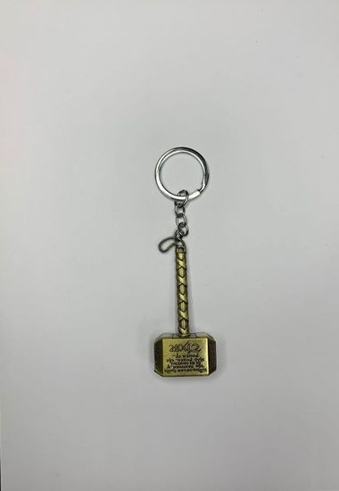 Брелок Молот Тора Бронзовый