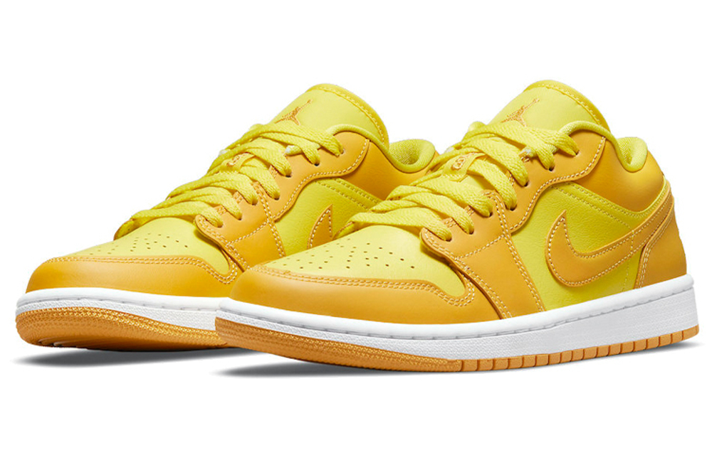 Jordan 1 Low Yellow Strike Women"s