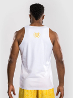 Майка спортивная Venum Octane White/Vibrant Yellow