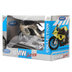Мотоцикл ин. мет. 1:18 "BMW k1200lt" в коробка 12147PW (Kinsmart)