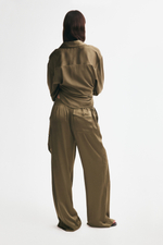 Атласные брюки-карго - H&M