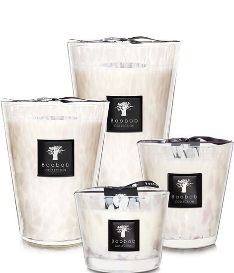 White Pearls, свеча Pearls MAX 35, Baobab Collection