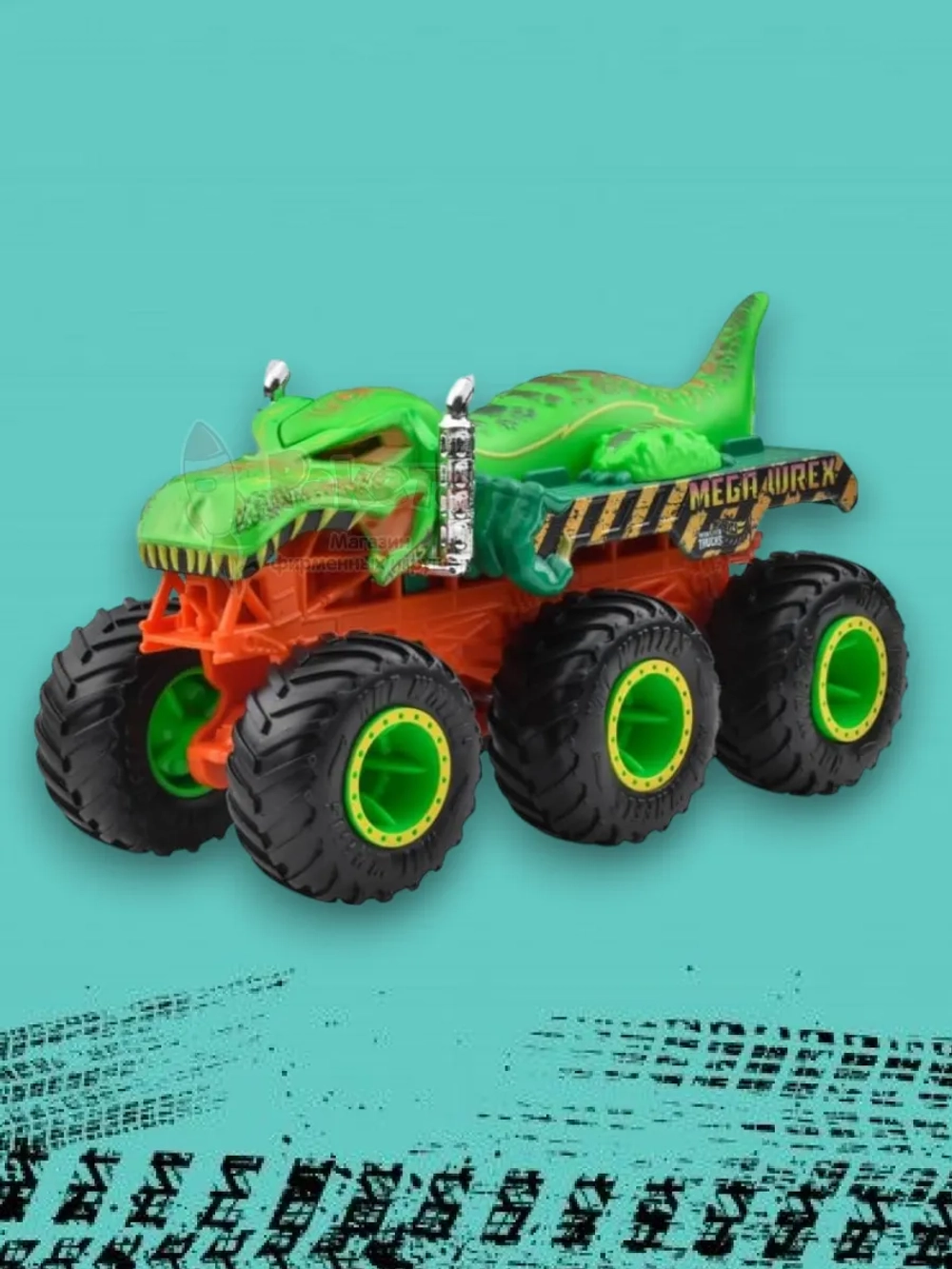 Машинка Monster Trucks Хот Вилс Big Rigs HWN86 JCH44