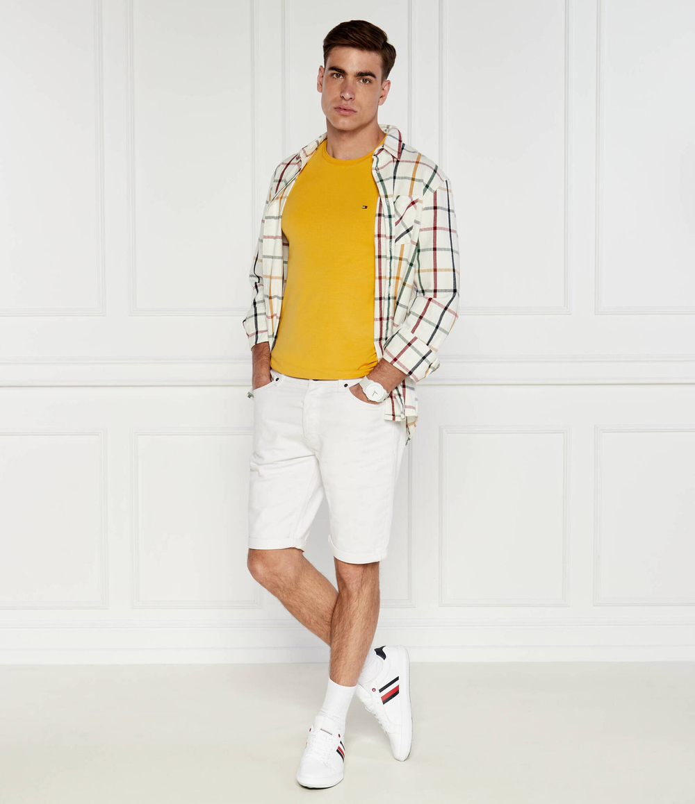 Футболка Tommy Hilfiger - горчичный(MW0MW10800)