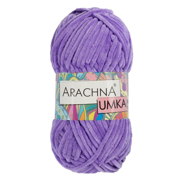 Пряжа Arachna Umka / уп.5 мот. по 100 г, 120 м, 55 сиреневый