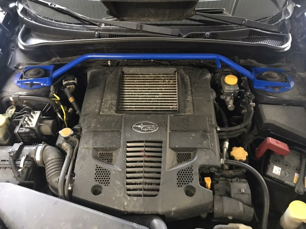 Распорка передних стоек (цельная) Subaru Forester 3 (SH) и Subaru Impreza (GH)