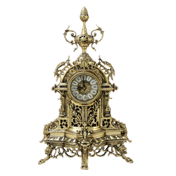Bello De Bronze Часы каминные "Пинья" бронзовые