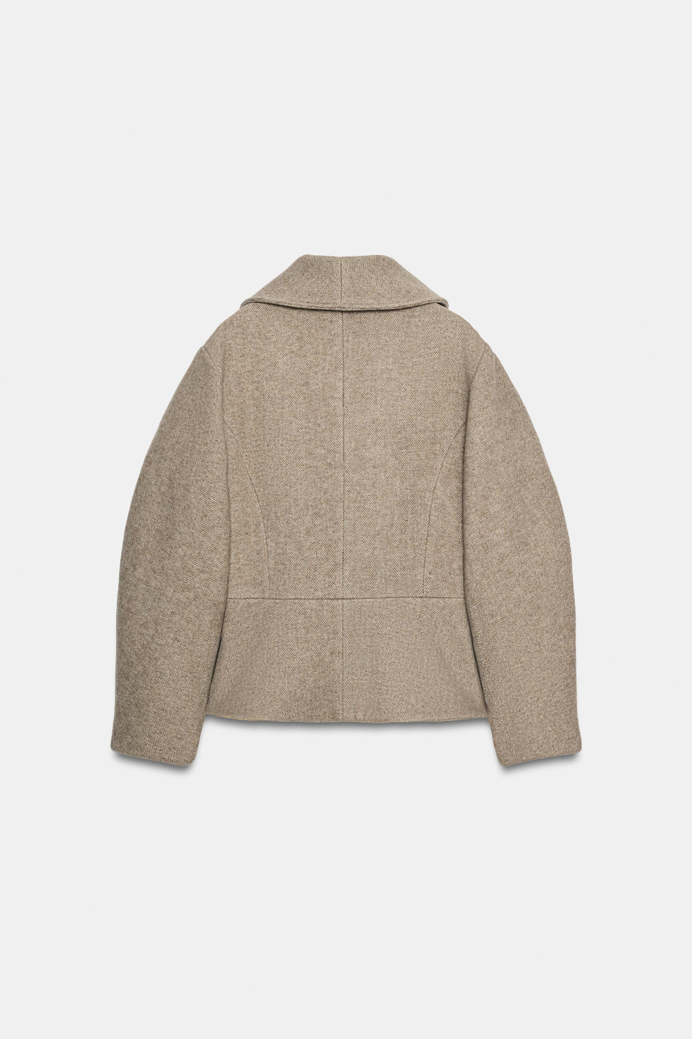 КУРТКА МЯГКАЯ С БАСКОЙ — ZARA