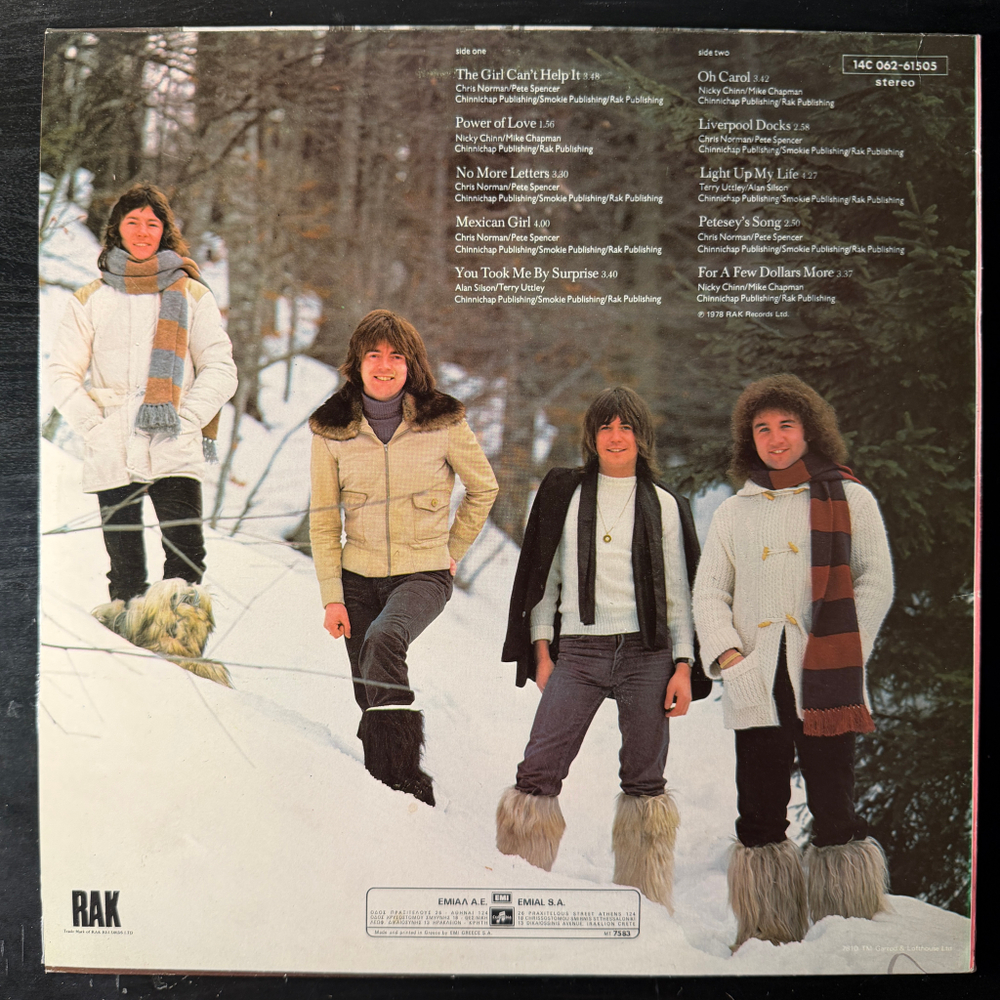 Smokie ‎– The Montreux Album (Греция 1978г.)