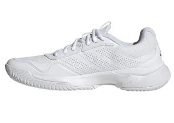 Мужские кроссовки теннисные Adidas GameCourt 3 Synthethic Leather M - cloud white/ cloud white/core black