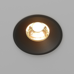 Встраиваемый светодиодный светильник Maytoni Round DL058-12W2.7K-B