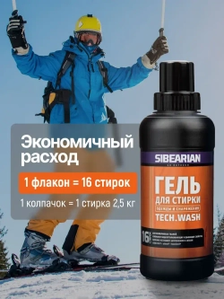 Подарочный набор для ухода за мембранной одеждой, снаряжением и обувью SIBEARIAN ALPINE SET