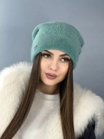 шапка зимняя пушистая из эко меха