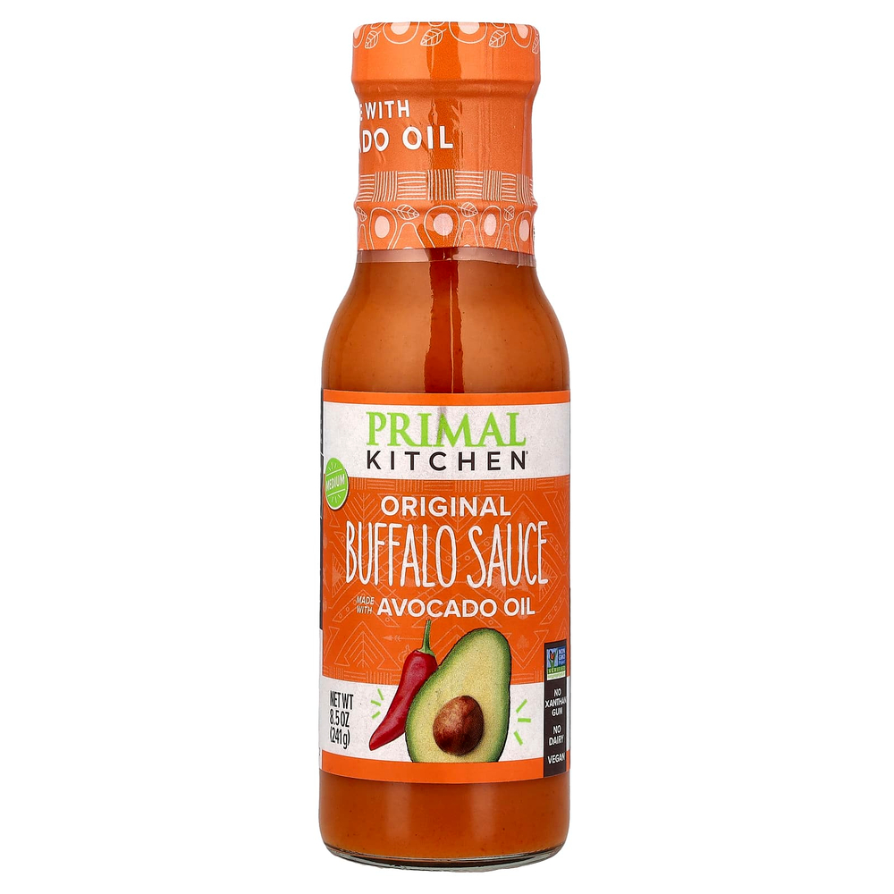 Primal Kitchen, классический соус баффало, средняя острота, 241 г