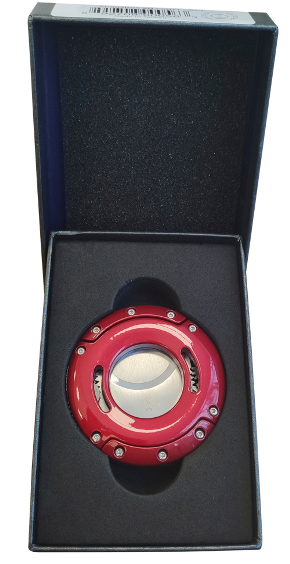 Xikar 403 RDS Red Silver