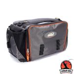 Сумка рыболовная "СЛЕДОПЫТ" Lure Bag XL, 40х28х24 см, цв. серый + 5 коробок Luno 28/2/