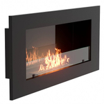 Каминокомплект:Биокамин Firelight BFP/W-110+Набор керамических камней М, белые