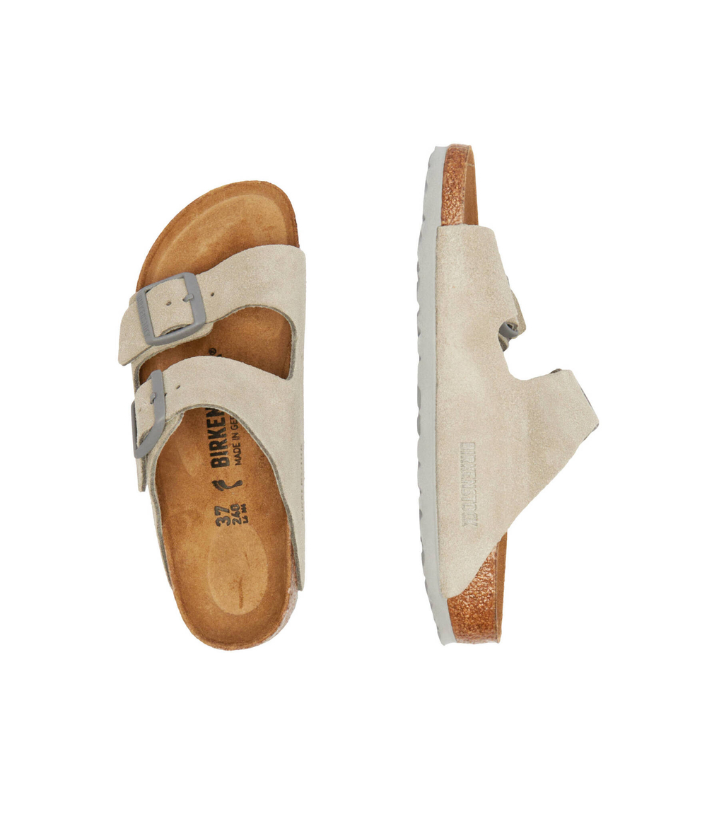 Кожаные шлепанцы arizona Birkenstock - бежевый(1027687)
