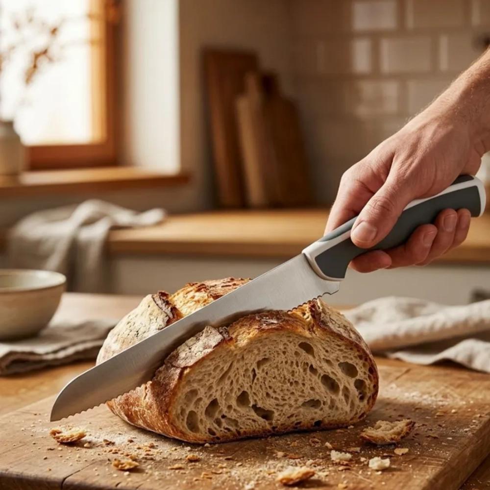 Набор ножей KNIVSET, в наборе 3 ножа (35 см, 28 см, 20 см)