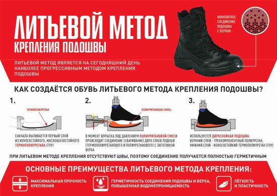 Ботинки с усилением «Строитель» универс. утепленные