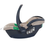 Автолюлька Indigo Minky I-Size группа 0+ (0-13кг) бежевый