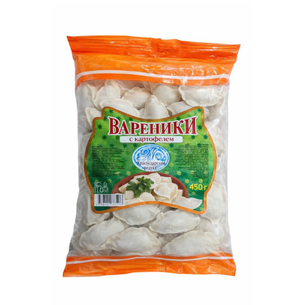 Вареники с картофелем Красноярский продукт 450 гр