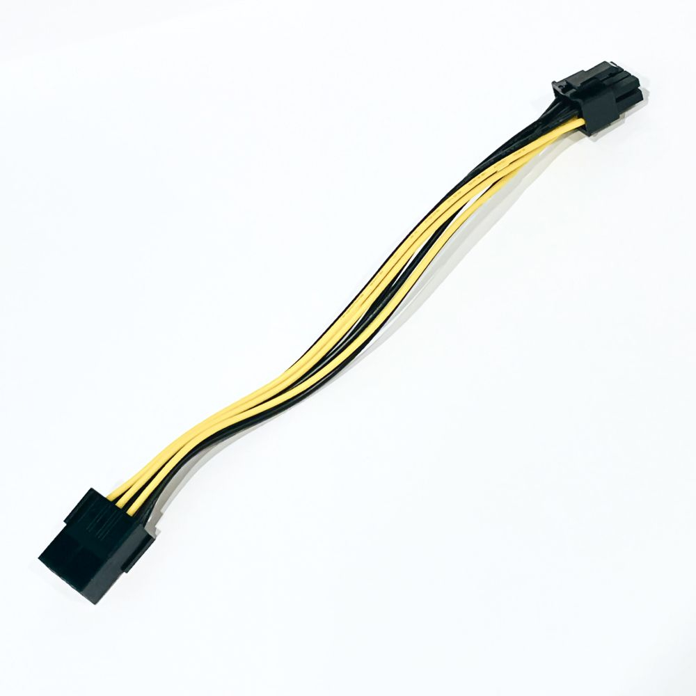 1 шт. Удлинитель PCI-E (8 pin), 20 см, для майнинга, для видеокарты, 8-контактный кабель, PCI Express, провод питания